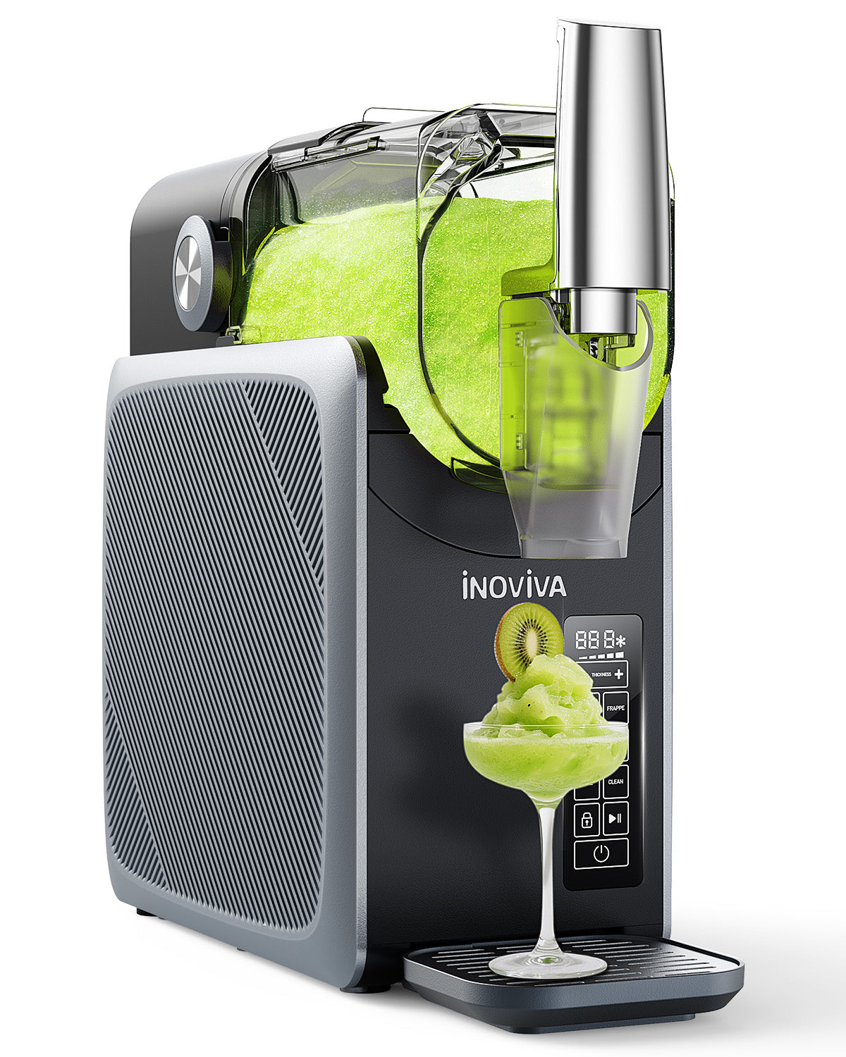 Inoviva Slushie Machine S1.2 – 68oz Upgraded Frozen Drink Maker