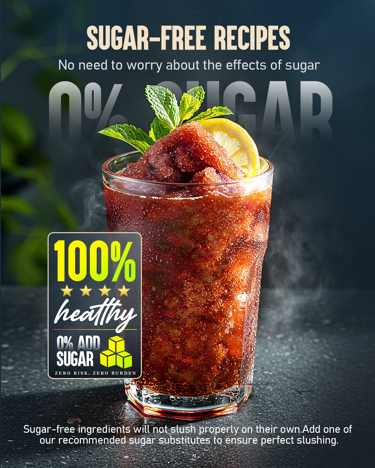 Inoviva Slushie-Maschine S2.2 – 88oz Premium-Gefrorener-Getränkezubereiter