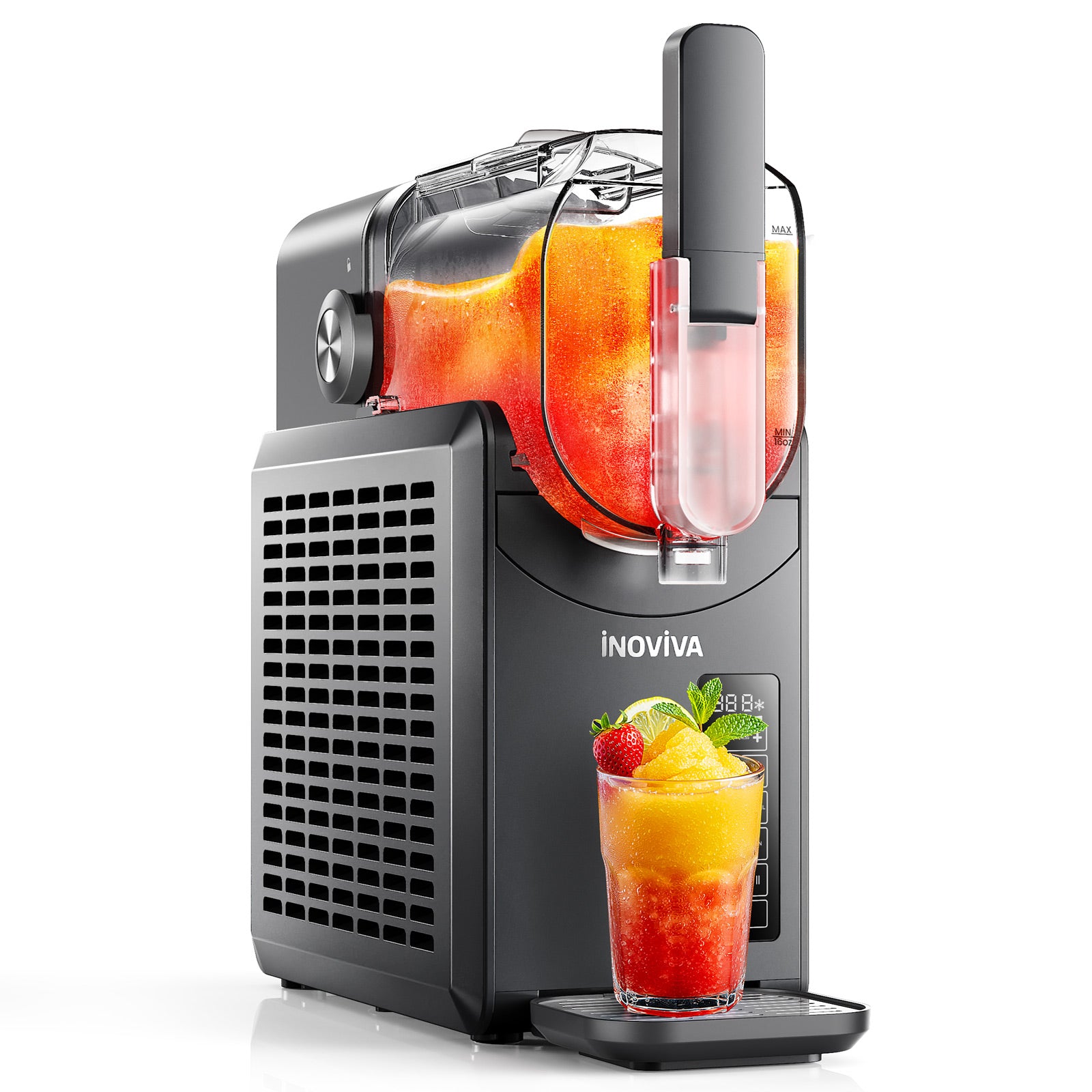 Inoviva Slushie Machine S2.0 – 88oz Large Frozen Drink Maker